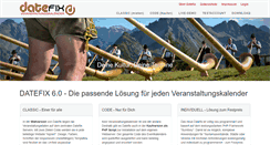 Desktop Screenshot of datefix.de